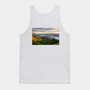 Looking down on Akaroa 1 Tank Top